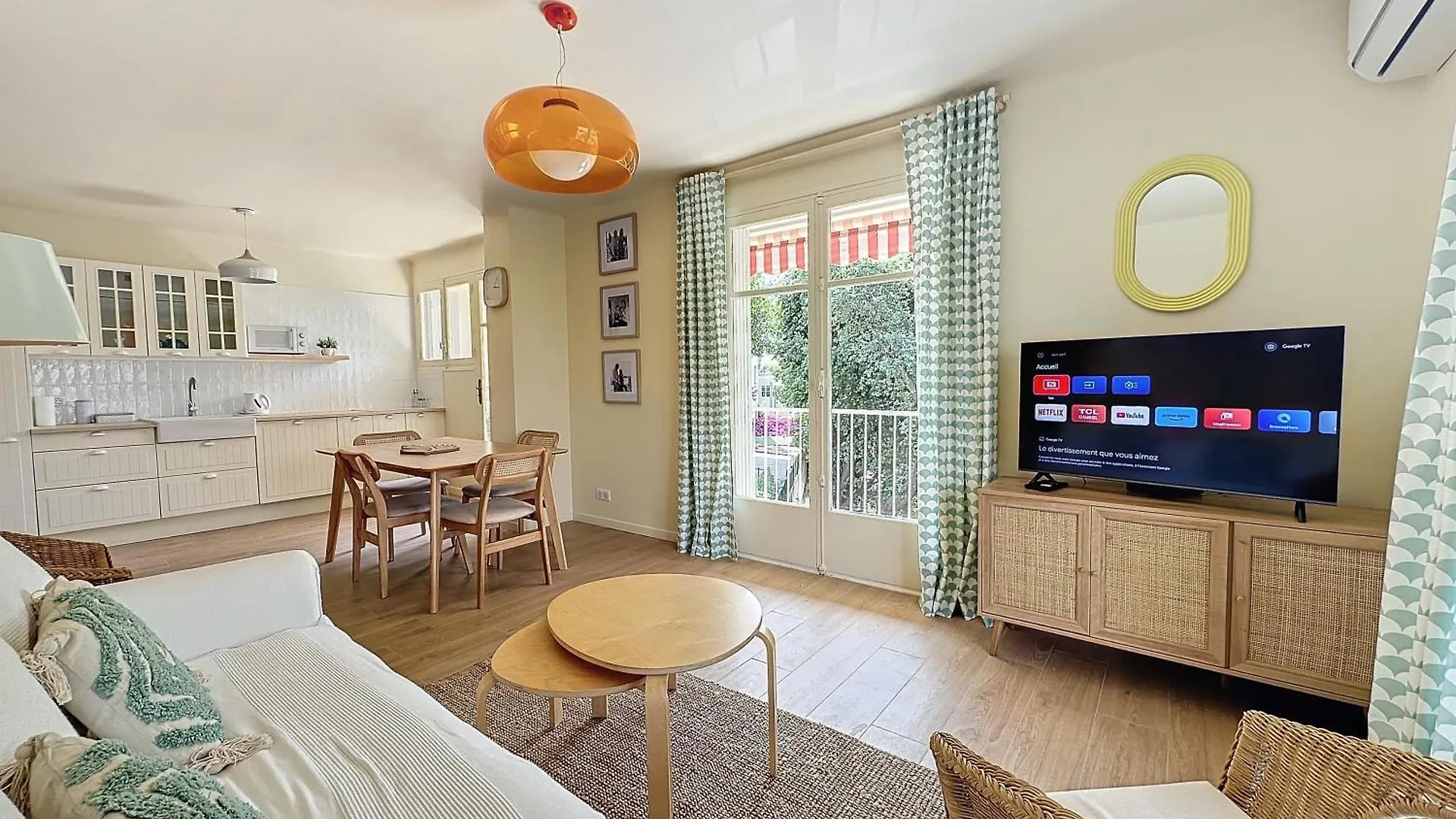 63M2 Grande Terrasse, Climatisation & Parking, 2Br Apartment Cannes
